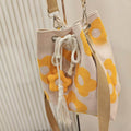 Hand-Crocheted Floral Tote Bag