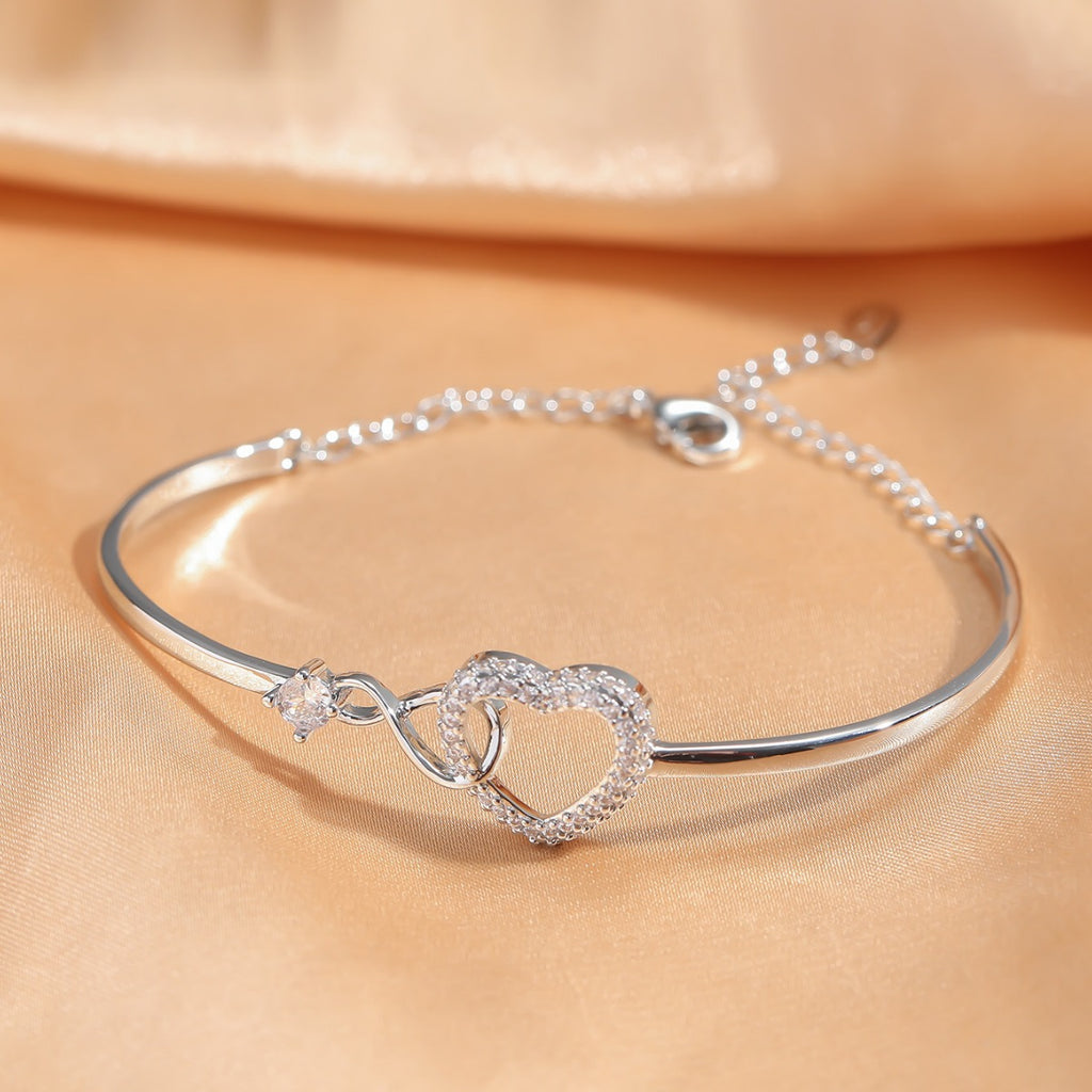 Heart Chain Hollow Bracelet